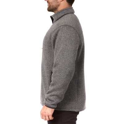 Image showing  Men's Sherpa-Lined Sweater Fleece Jacket