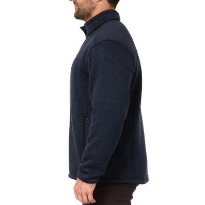 Image showing  Men's Sherpa-Lined Sweater Fleece Jacket