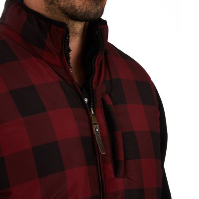 Image showing  Men's Printed Sherpa-Lined Vest