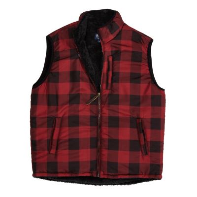 Image showing  Men's Printed Sherpa-Lined Vest