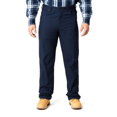 Smith's Workwear Men's Stretch Fit Mid-Rise Fleece-Lined Canvas 5-Pocket Pants Excellent work pant