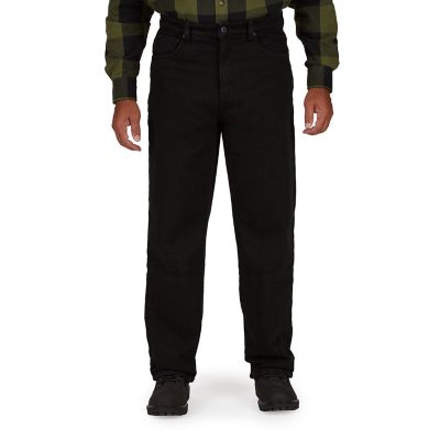 Smith's Workwear Mid-Rise Buffalo Fleece-Lined 5-Pocket Jeans