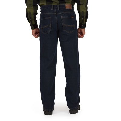 Image showing  Men's Mid-Rise Camo Fleece-Lined 5-Pocket Jeans