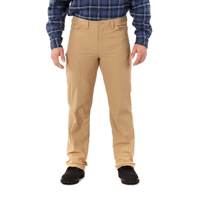 Smith's Workwear Men's Mid-Rise Fleece-Lined Stretch Performance Pants