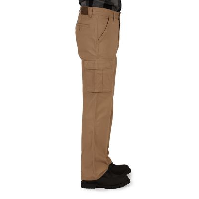 Image showing  Men's Stretch Fit Mid-Rise Canvas Cargo Work Pants
