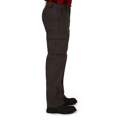 Image showing  Men's Stretch Fit Mid-Rise Canvas Cargo Work Pants