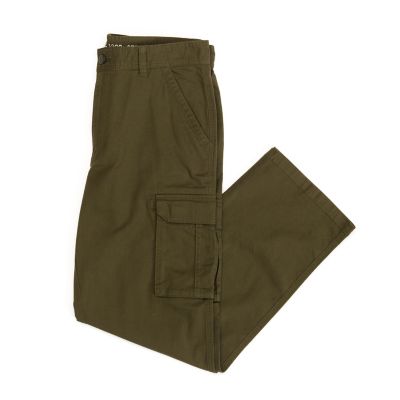 Image showing  Men's Stretch Fit Mid-Rise Canvas Cargo Work Pants