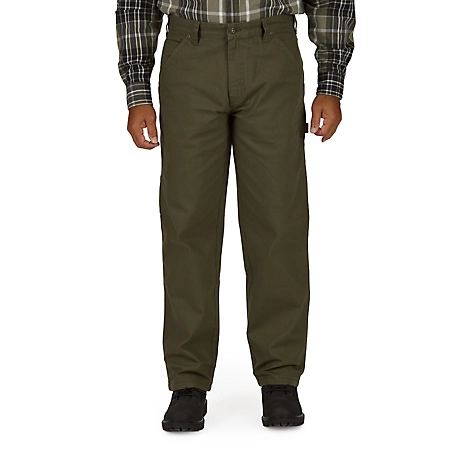 Smith's Workwear Stretch Fit Mid-Rise Duck Canvas Carpenter Pants