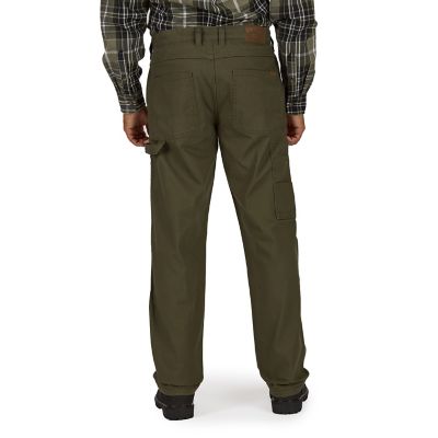 Image showing  Men's Stretch Fit Mid-Rise Duck Canvas Carpenter Work Pants