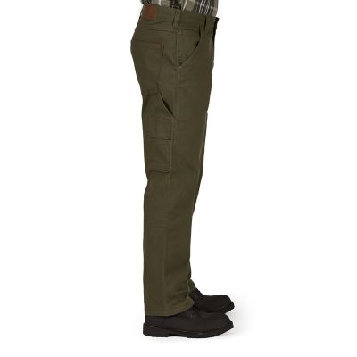 Image showing  Men's Stretch Fit Mid-Rise Duck Canvas Carpenter Work Pants