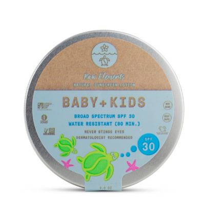 Raw Elements Baby and Kids' SPF 30 Lotion Tin