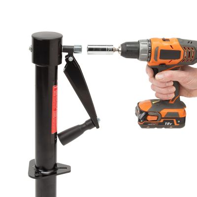 Image showing  2,000 lb. Capacity Side Wind Trailer Jack