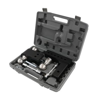 Image showing  2 in. Receiver Ultra Adjustable Rust-Free Ball Mount Hitch, 6 in. Drop, 12,000 lb. Capacity