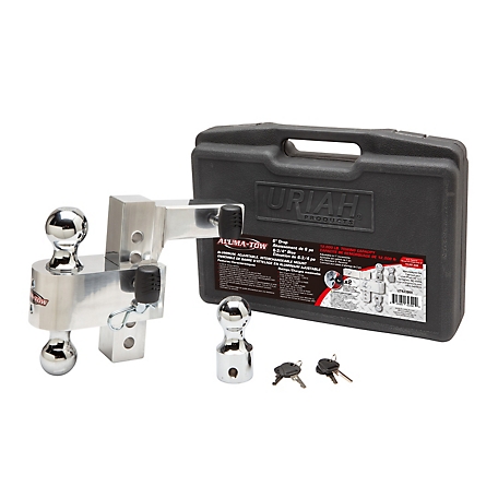 Steadymate 15522 Aluminum Surface Mount L Track Kit with Stud Fitting,  Hitch Clips & Pins -  Canada