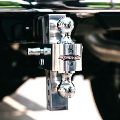 Image showing  2 in. Receiver Adjustable Ball Mount Hitch, 6 in. Drop, 12,000 lb. Capacity