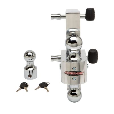Image showing  2 in. Receiver Adjustable Ball Mount Hitch, 8 in. Drop, 12,000 lb. Capacity