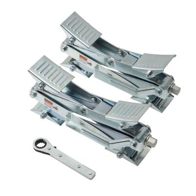 PoleStar 13 in. x 3.875 in. x 7.75 in. XX-Chock Stabilizers for Tandem-Axle Trailers, 2-Pack