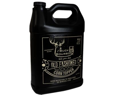 Buck Bourbon Old Fashioned Corn Topper Liquid Deer Attractant 1 gal.