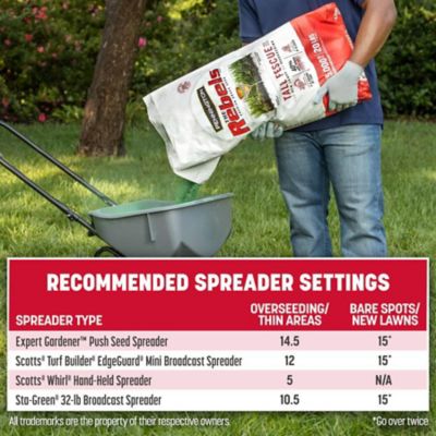 Image showing 9 th Pennington 20 lb. 5,000 sq. ft. Penn the Rebels Tall Fescue Grass Seed Blend