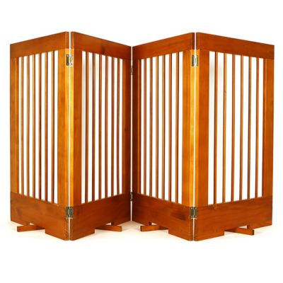 Image showing  Extra Tall Freestanding Wooden Pet Gate