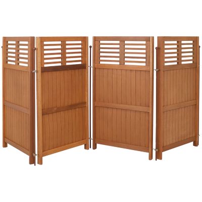 Sunnydaze Decor Folding Privacy Screen