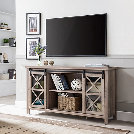 Hudson&Canal Clementine TV Stand for TVs Up to 65 in.