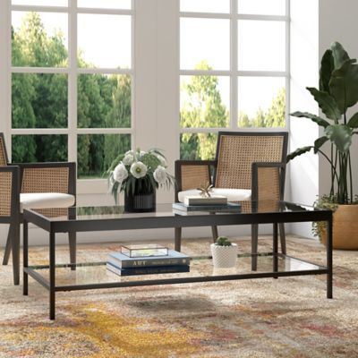 Image showing 7 th Hudson&Canal Alexis Rectangular Coffee Table, 54 in.