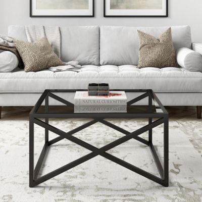 Hudson&Canal Calix Square Coffee Table