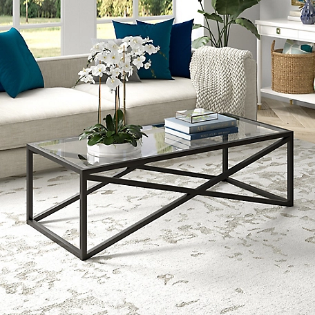 Hudson&Canal Calix Coffee Table, 54 in.