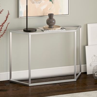 Hudson&Canal Levi Console Table, 44 in., Silver at Tractor Supply Co