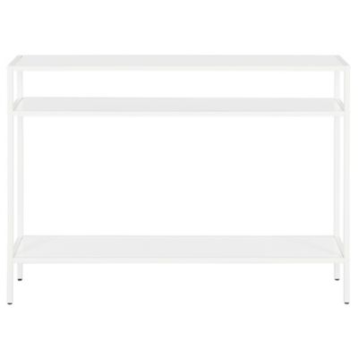 Image showing  Ricardo Console Table with Metal Shelves