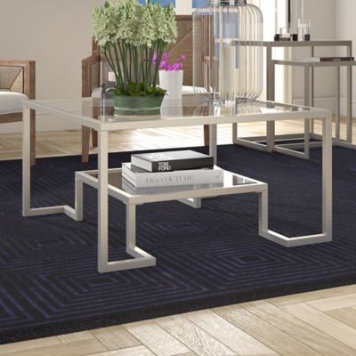 Hudson&Canal Athena Square Coffee Table