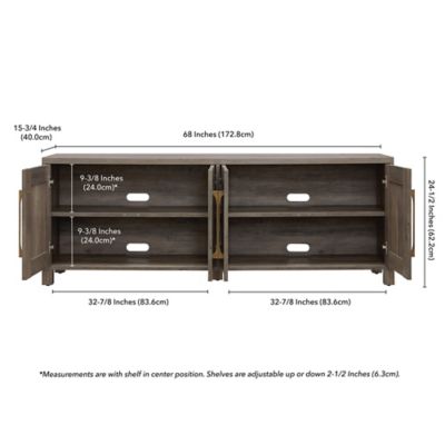 Image showing  Chabot TV Stand for TVs Up to 80 in., Oak
