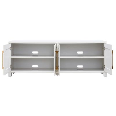 Image showing 6 th Hudson&Canal Chabot TV Stand for TVs Up to 80 in.