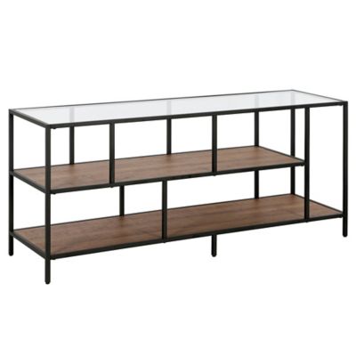 Image showing  Winthrop Metal 3-Shelf TV Stand for TVs Up to 55 in.