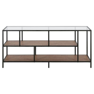 Image showing  Winthrop Metal 3-Shelf TV Stand for TVs Up to 55 in.