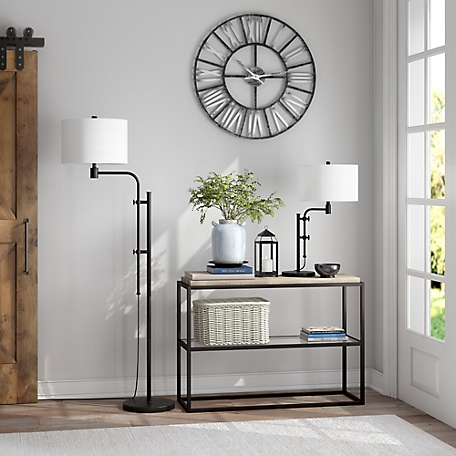 Hudson&Canal Polly Height-Adjustable Table Lamp