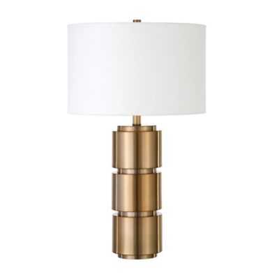 Image showing  Campbell Table Lamp, 27 in., Brass