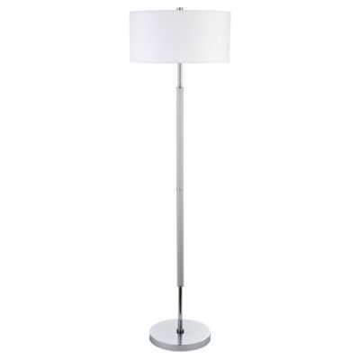 Image showing  61.5 in. Simone 2-Bulb Floor Lamp, Gray