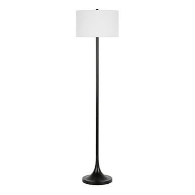 Image showing  62 in. Josephine Floor Lamp, Blackened Bronze