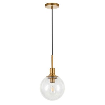 Image showing  Walker Seeded Glass Pendant Light