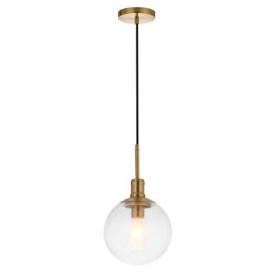 Image showing  Walker Seeded Glass Pendant Light