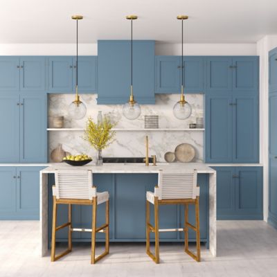 Image showing  Walker Seeded Glass Pendant Light