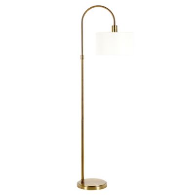 Image showing  70 in. Veronica Arc Floor Lamp, Brass
