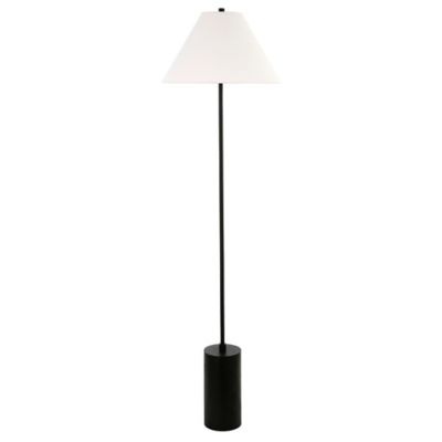 Image showing  64 in. Somerset Floor Lamp with Empire Shade, Blackened Bronze