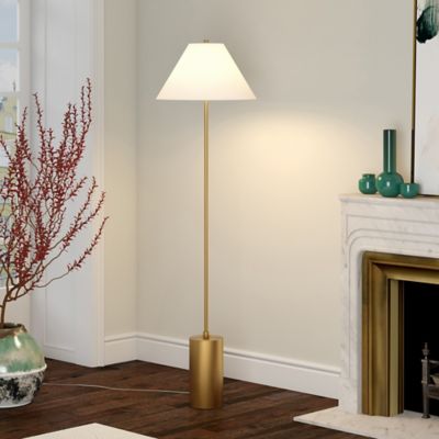 Image showing  64 in. Somerset Floor Lamp with Empire Shape Fabric Shade