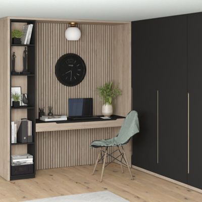 Image showing  Bartlett Semi Flush-Mount Ceiling Light with Glass Shade, Milk White