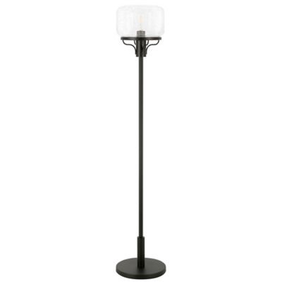 Image showing  62 in. Tatum Globe & Stem Floor Lamp, Blackened Bronze