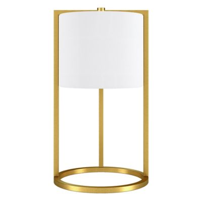 Image showing  22 in. Peyton Asymmetric Table Lamp, Brass