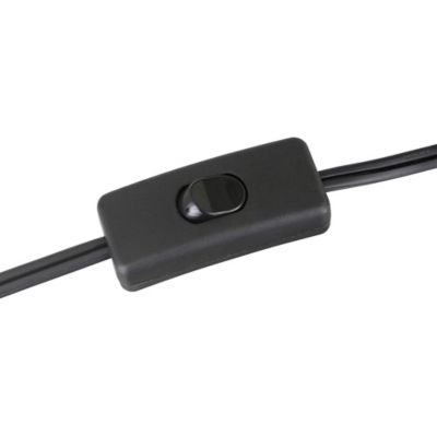 Image showing 8 th Hudson&Canal 15.75 in. Quimby Seeded Glass Mini Accent Table Lamp